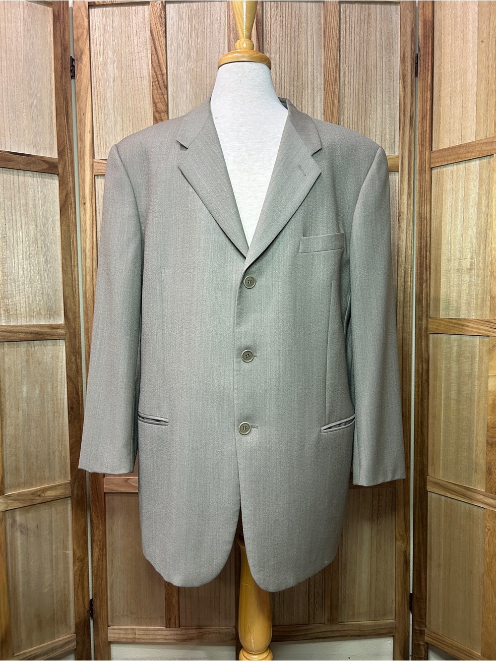 Vint Giorgio Armani Le Collezioni Men's 44L Wool Sport Coat Neiman Marcus Italy